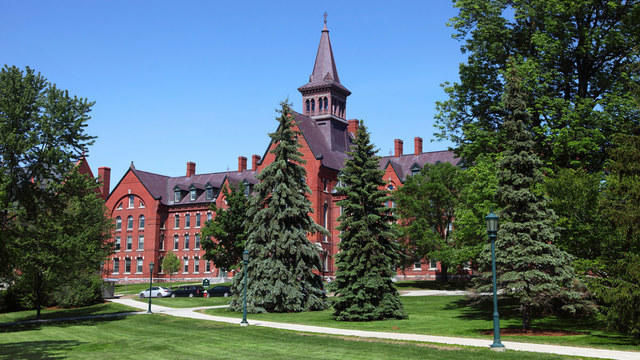 Vermont University campus building