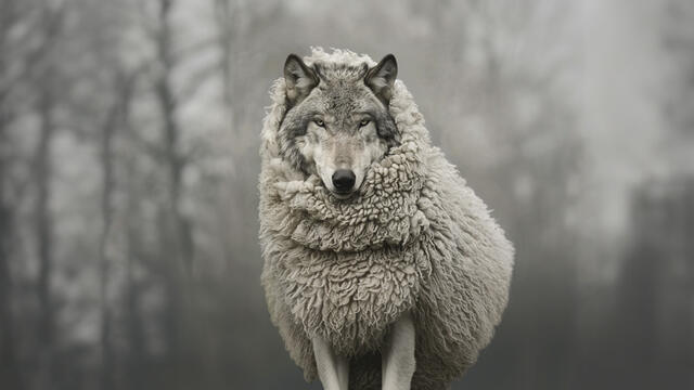 A wolf in sheep's clothing