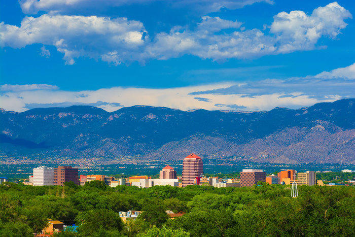 Albuquerque from above