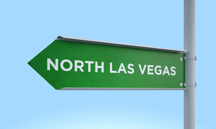 North Las Vegas street sign