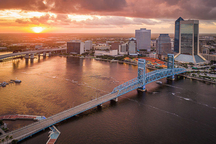 Aerial View of Jacksonville