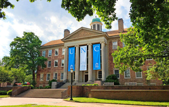 University of North Carolina campus building