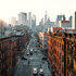 Lower Manhattan cityscape